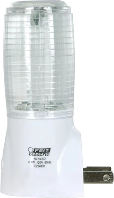 NL7/LED Color Changing LED Night Light, 4" H X 1.4" D - Imagem 1 de 2