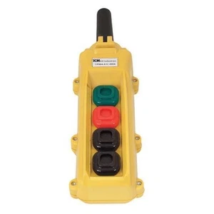 Kh Industries PendantCntrlStation,DeadEnd,4Buttn,Ylw CPH04-A1C-000A Kh - Picture 1 of 1