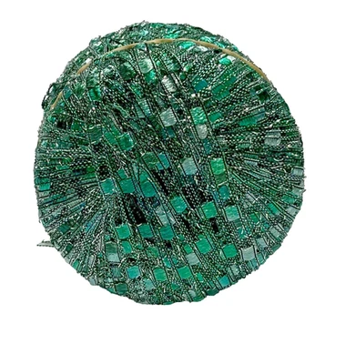 Cinta de escalera Berlini hilo brillante verde - 48 gramos Foto 1 de 3