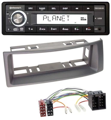 Continental USB 1DIN AUX DAB MP3 Autoradio für Renault Megane Scenic Classic Cab - Bild 1 von 4