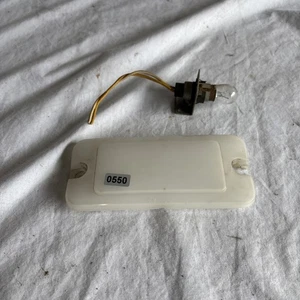 81-93 DODGE D150 INTERIOR DOME LIGHT LENS W/ BULB HOUSING OEM - Picture 1 of 7