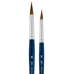 BA-2762 BelleAqua Creative Shape 2pc Triangle Watercolor Brush Set, Premium S... - Bild 1 von 7