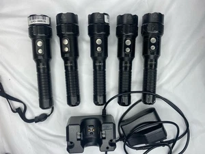 Torce tattiche Fenix RC15 set di 5 con caricatore usate - Foto 1 di 5