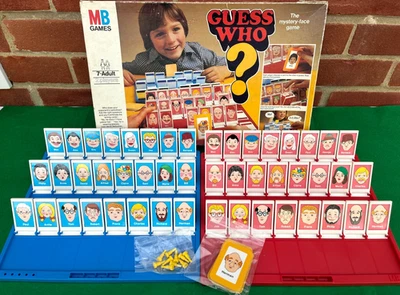 Guess Who? Board Game Vintage Retro MB Games  1979 - Christmas Family Fun! - Image 1 of 4