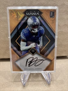 2023 Wild Card Auto Mania RC Rookie Auto 1 /4 eBay 1/1 - Brandon Joseph - Picture 1 of 2