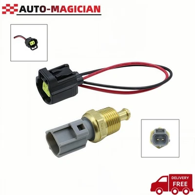 Coolant Temperature Sensor Temperature Connector For Ford F-150 F-250 F-350 F450 - Image 1 of 4