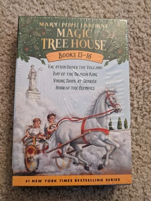 Magic Tree House 4 Book Boxed Set, Books 13-16. New, Factory Sealed.  - Image 1 of 4