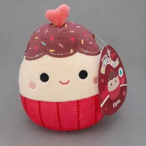 Squishmallows ELPHA Cupcake 5” Valentine Plush 2023 NWT First to Market - Picture 1 of 8