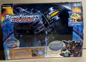 Transformers Armada SKYWARP Figure w/ Thunderclash Mini-con 2003 Hasbro NEW - Picture 1 of 3