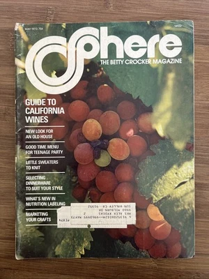 SPHERE The Betty Crocker Magazine May 1973 Vintage Ads Recipes MCM Home Decor - Image 1 of 4