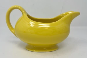 Fiesta Fiestaware Gravy Boat Daffodil? Yellow - Picture 1 of 8