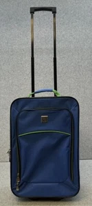 Protege 18 Inch Upright Blue Carry On with Rollers - Picture 1 of 11
