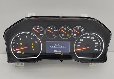 2022 CHEVROLET SILVERADO 2500 HD Б/У ПРИБОРНОЙ ПАНЕЛИ P #84960257 812610798 - Изображение 1 из 4