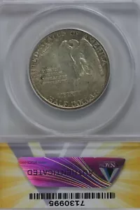 1925,50 ANACS como nuevo 64 Stone Mountain plata clásica conmemorativa - Imagen 1 de 2