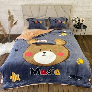 Plush bedding (velor) "Music" - Picture 1 of 5