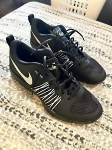 Nike air max Effort TR Mens Trainers 705353 Sneakers Shoes 10.5 New Black Grey - Picture 1 of 6