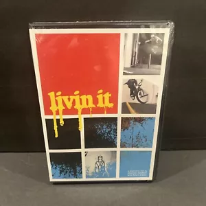 Livin It A Skate / BMX Film by Stephen Baldwin and Kevin Palau DVD Brand New Oop - Foto 1 di 2