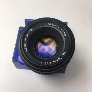 Yashica ML 50mm f/1.9 lens for C/Y mount, near mint, TLK1 - Picture 1 of 5