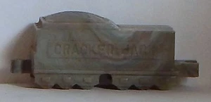 VINT 1950 CRACKER JACK PLASTICA CARBONE TENDER AUTO TRENO FINE GIORNATA - Foto 1 di 5