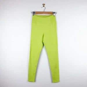 Girlfriend Collective Compressive High Rise Leggings Lime Sz S - Picture 1 of 7