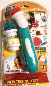 Ultimate Scrubber Supper Power Spin Brush 300RPM -All-Purpose Cleaning Appliance - Picture 1 of 3