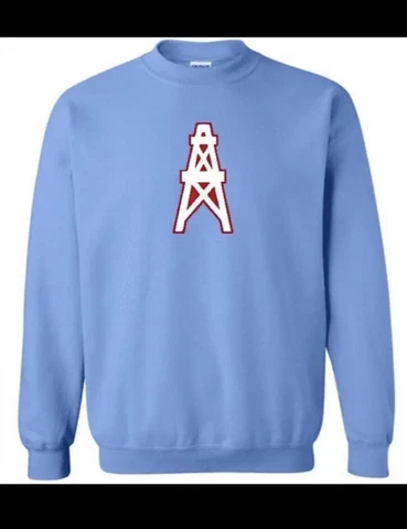 Houston Oilers Tennessee Titans Crewneck Sweatshirt 2xl Jersey New Cover
