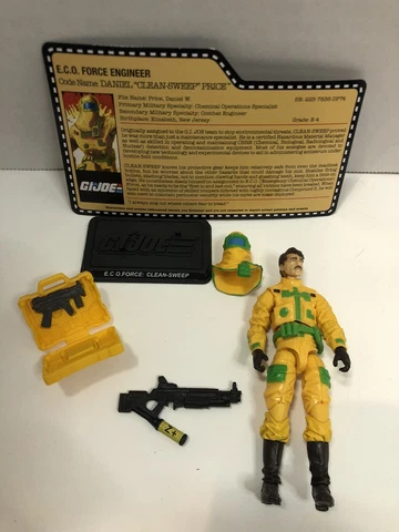 GI Joe Joe Con 2014 Clean Sweep Eco Force Complete Pre-owned Cover