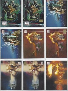 Star Wars GALAXY 3 (TOPPS 1995) Base set , 1st day set, 24 inserts, 11 promos