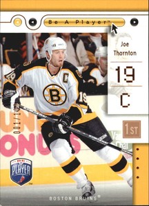 2005-06 (BRUINS) Be A Player First Period #7 Joe Thornton /100