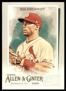 2020 Topps Allen & Ginter #3 Paul Goldschmidt