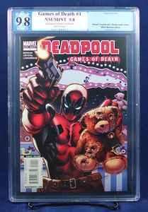 DEADPOOL GAMES OF DEATH HTF One Shot PGX 9.8 NM/MT Near Mint/Mint - Stunning! - Picture 1 of 3