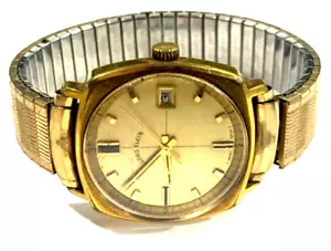 Lord Eglin Vintage Gold Waterproof Automatic Watch Rare - Picture 1 of 2