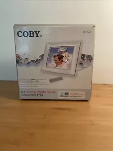 COBY 5.6” Digital Photo Frame with Built-in MP3 Player and Stereo Speakers - Picture 1 of 1