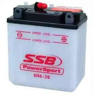 New 6V6AH SSB Motor Cycle Battery 6N6-3B - Picture 1 of 1