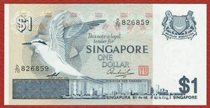 SINGAPORE ND(1976) $1 (PICK#9) CH CU - Picture 1 of 2