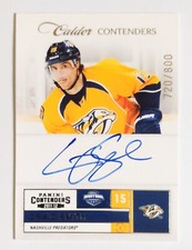 2011-12 Panini Contenders Craig Smith Auto /800 Calder Cup Rookie #228 Predators
