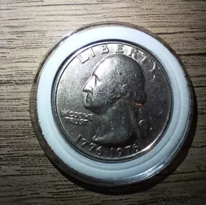 1976 D bicentennial quarter In Coin Capsule - Picture 1 of 2