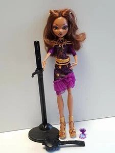 Monster High Clawdeen Wolf Frights Camera Action Black Carpet -n°18 - Imagen 1 de 8