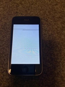 Second Generation iPhone 3G - 16GB A1241 Black For Parts Or Repair ATT - Afbeelding 1 van 3