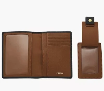 FOSSIL Sofía Estuche para Pasaporte con Etiqueta de Equipaje Juego de Caja de Regalo de Viaje NUEVO Foto 1 de 4