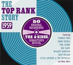 TOP RANK STORY A-SIDES 59 THE BELL NOTES/BERT WEEDOM/ADAM FAITH/+  2 CD NEW!  - Picture 1 of 2