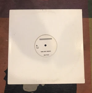 Nas One Mic Snoop Dog Undacova Funk Clean Remix 12" Vinyl record WHITE LABEL - Foto 1 di 4
