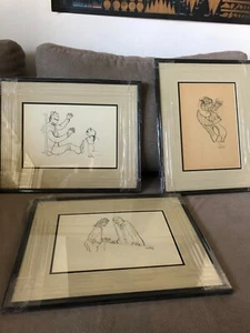 Tia Peltz - Original Ink Drawing Artwork (Certified) - Picture 1 of 52