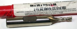 Up to 2 New Regal M4 2 Flute 3/8" Shank HSS End Mills 55030 - Picture 1 of 1