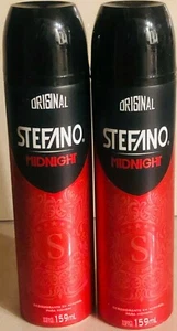 STEFANO MIDNIGHT Aerosol Deodorant FOR MEN 159ml from Mexico 2 PACK - Picture 1 of 1