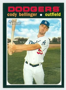 2020 Topps Heritage Missing Signature SSP Variation #257 Cody Bellinger Dodgers - Picture 1 of 1