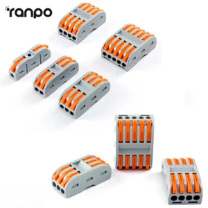 Terminal Blocks Patchable wire connector Quick terminal to connector 5 in 5 out - Picture 1 of 15