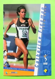 1990s DMC Victorian Institute of Sport Postcard: CATHY FREEMAN - Foto 1 di 2