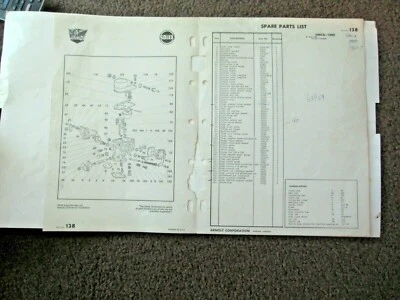 CARBURADOR SIMCA 1000 SOLEX 32PBIC LISTA DE REPUESTOS Y DIAGRAMA Foto 1 de 4