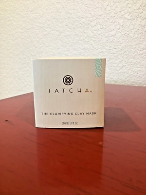 TATCHA The Clarifying Clay Mask 1.7 fl.oz Exfoliating Pore-Refining ~NEW/SEALED~ - Image 1 of 4